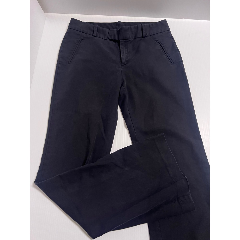 Banana Republic Martin Fit Black Stretch Dress Pants Trousers Womens 6